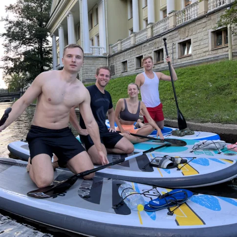 САП прогулка к Новой Голландии