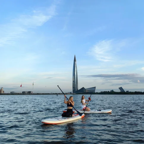 САП прогулка «Закат на Лахте»