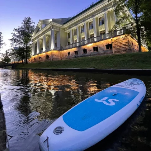 САП прогулка по озеру Донцо