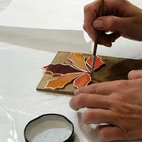 Мастер-класс по созданию витража «Тиффани»