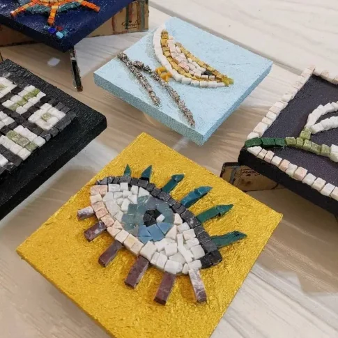 Мастер-класс по созданию мозаики «Римская мозаика»