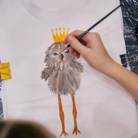 Мастер-класс по росписи футболки или сумки