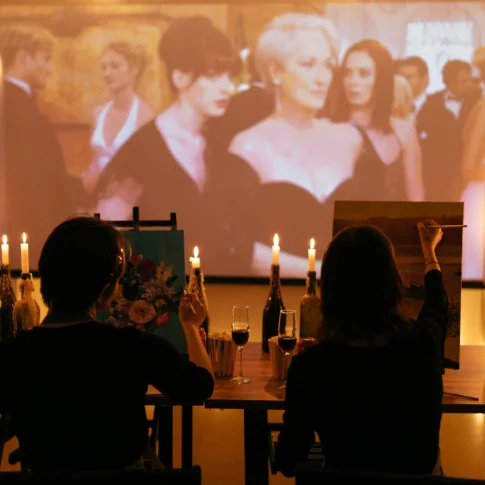 Мастер-класс по живописи «СДВГ Кинотеатр»