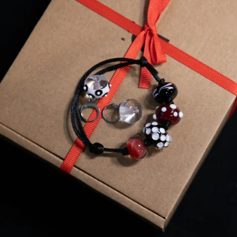 Мастер-класс по созданию украшений из стекла (лэмпворк) «Браслет и Серьги»