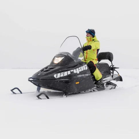 Самостоятельное катание на снегоходе без инструктора