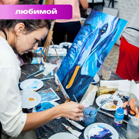 Мастер-класс по интерьерной картине с потальным золотом или с текстурной пастой