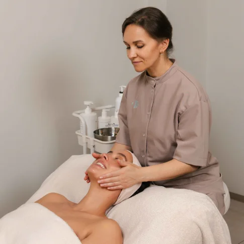 Массажная практика для лица