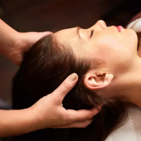 Массаж головы