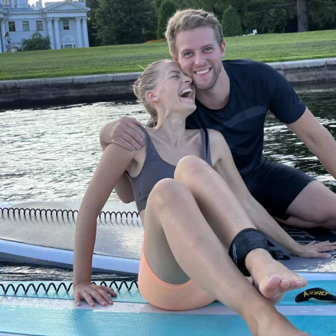 Романтическое свидание на сапах