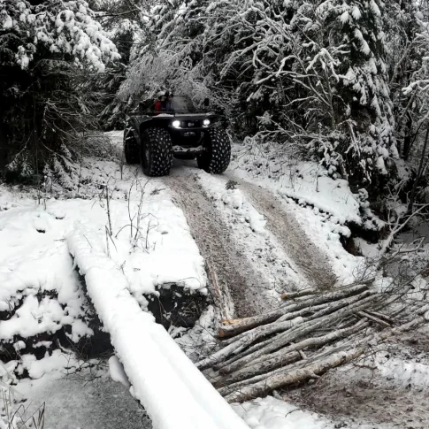 Ознакомительный тест-драйв на квадроцикле-вездеходе