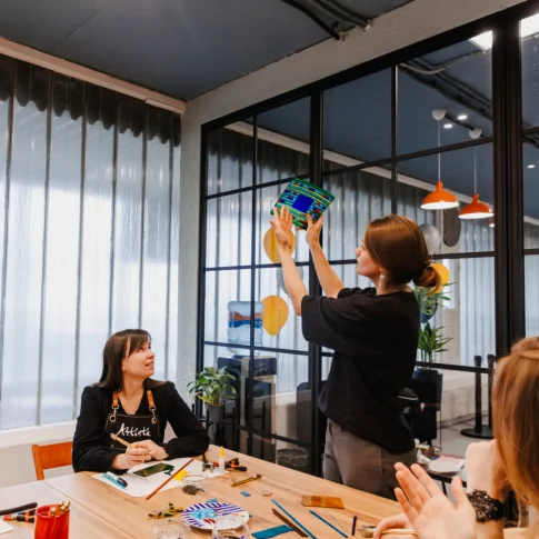 Стеклодувный мастер-класс. Стакан «Ледяная хрупкость»