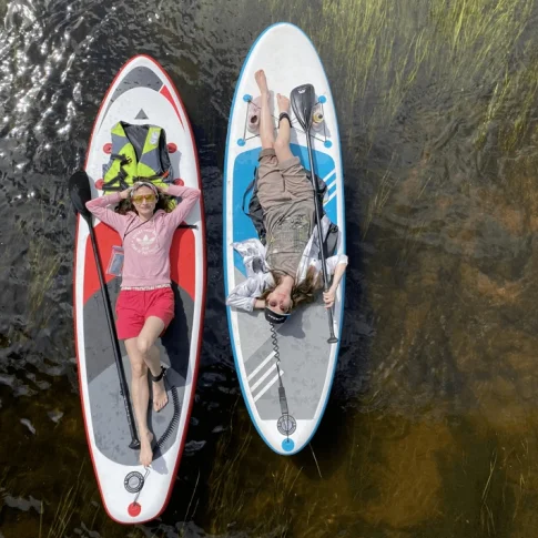 САП прогулка по Борницкому карьеру