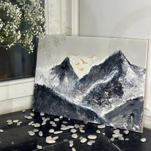 Мастер-класс по эпоксидной смоле в технике «Mixed Media»